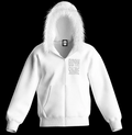 FUR HOODIE WHITE