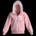 FUR HOODIE PINK