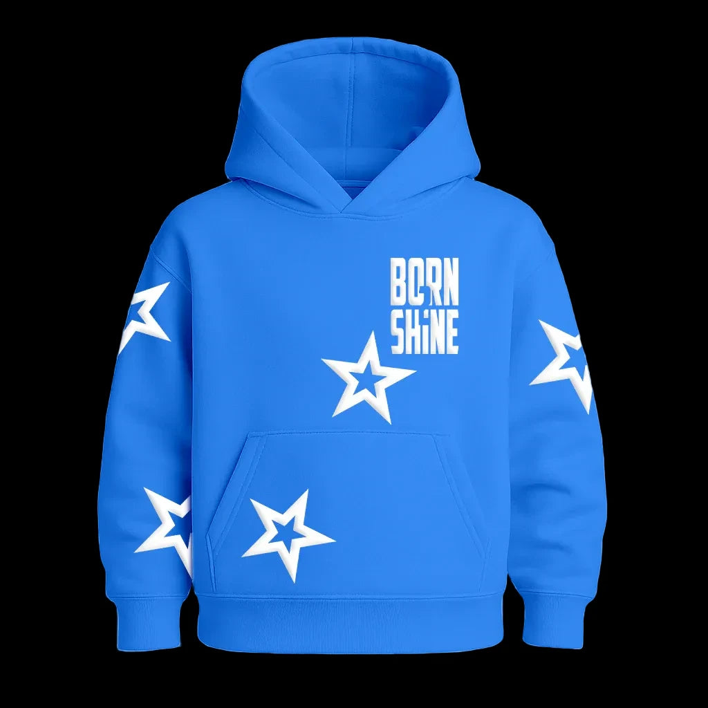 Star Hoodie Blue